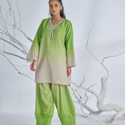 Pear Green Ombré | 2-Piece